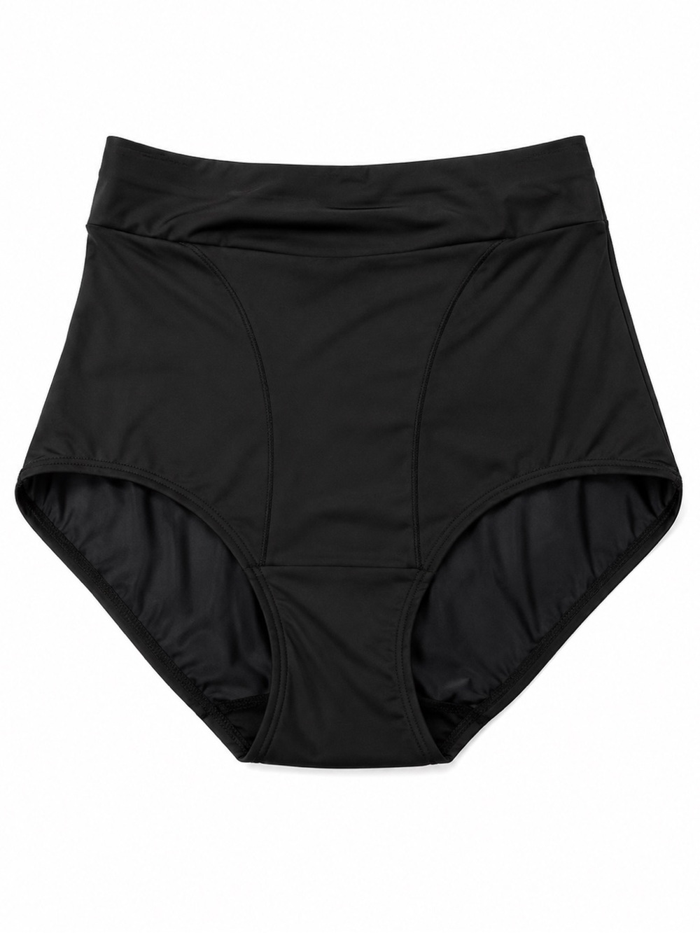 High-Waist Shaping Briefs - Black